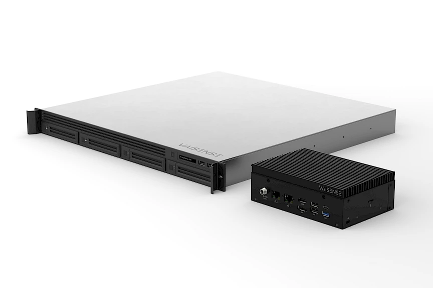 VAISense Phoenix with VAISense Custom edge-AI servers