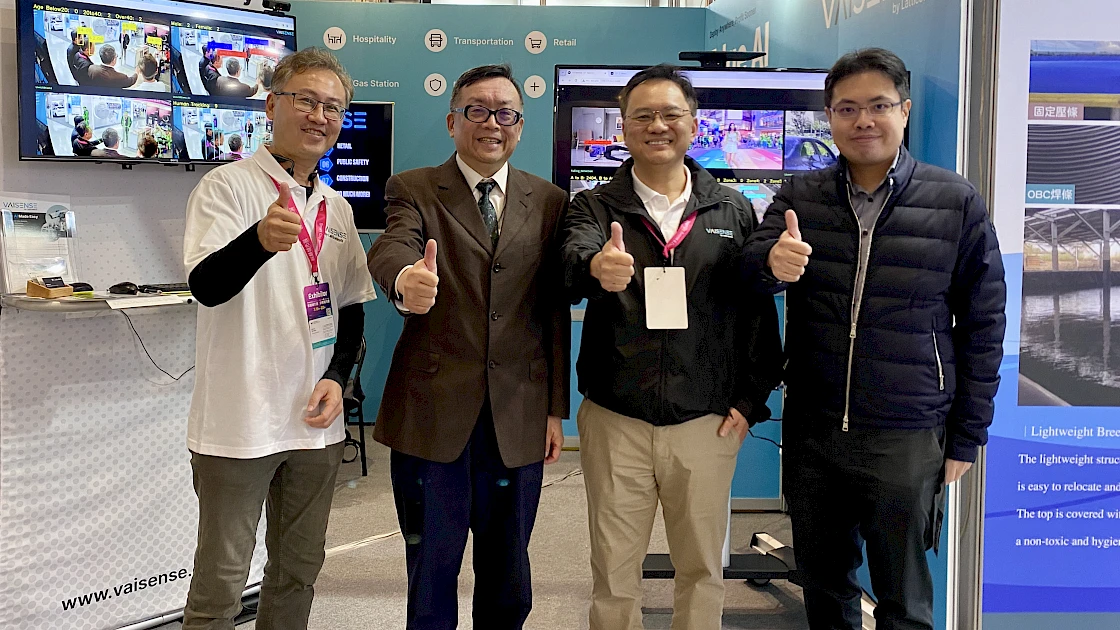 Sur le stand VAISense Smart City